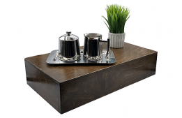 Wood Display Rectangular 12" x 21" x 4"