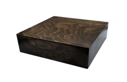 Wood Display 18" x 18" x 4"