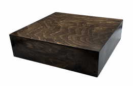 Wood Display 24" x 24" x 4"