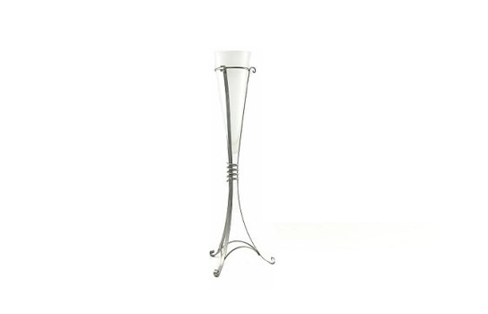 Deco Stand with Frosted Cone 18" High