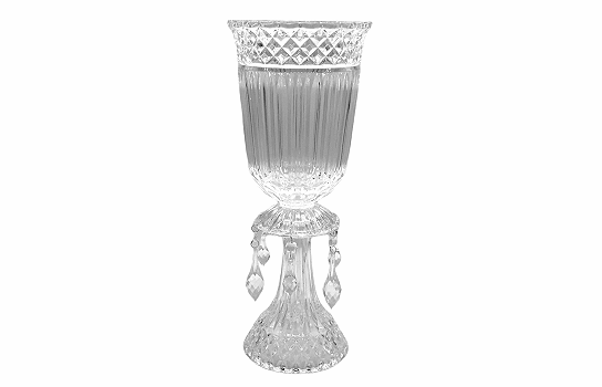 Hurricane with 6 Drops Crystal Estate 16" High