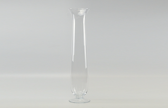 Vase Glass Gala 31.5" High x 7.5"