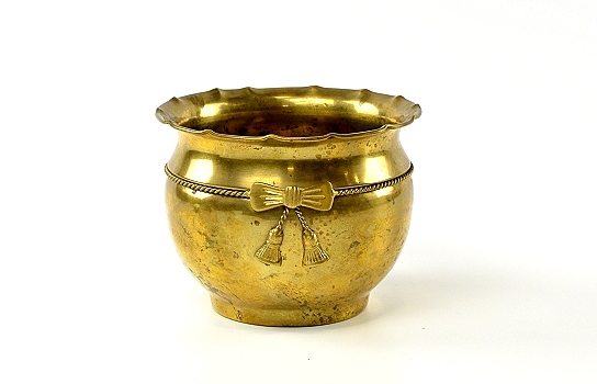 Vase Planter Brass 7" / L
