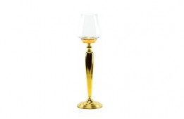 Tulip Glass Gold Plated 30"