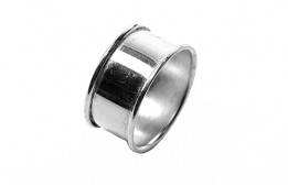 Napkin Ring Silver Plain