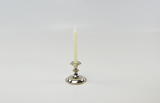 Candlestick Silver 4.5" High