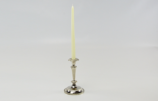 Candlestick Silver 7.5" High
