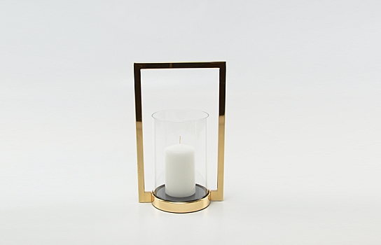 Paramount Gold Candle Holder 14" 