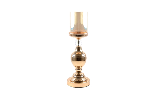 Candle Holder Chic Gold 3.5" x 15"