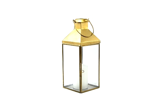 Lantern Gold Sq. 5.5" x 14" 