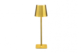 Lamp Bistro Modern Gold 14"