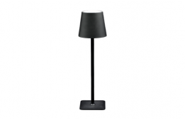 Lamp Bistro Modern Black 14"