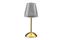 Lamp Bistro Elegante Gold 10"     