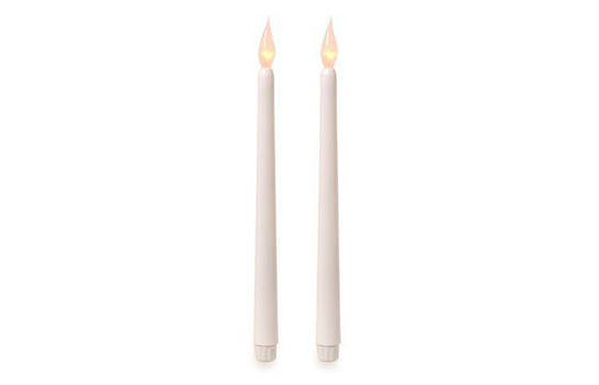 Battery Operated LED Taper Candle 11"