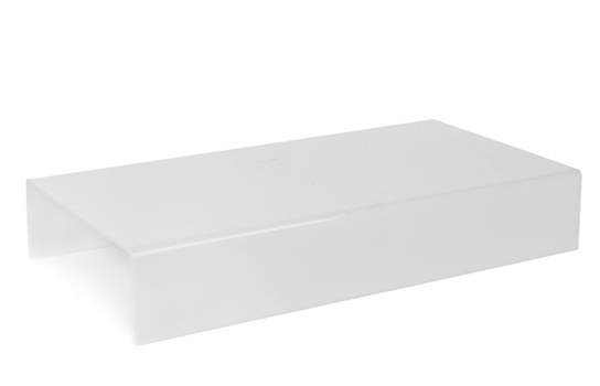 White plexi box 15'' x 21'' x 4''