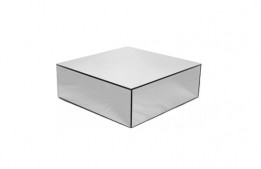 Raised Mirror 12" x 12" x 4"