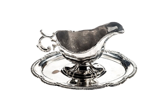 Gravy Boat Silver 10 Oz.