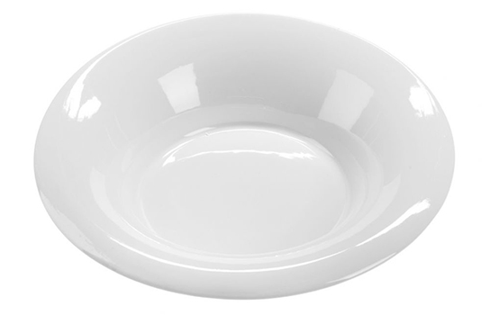 Noemie white oval platter 14" x 16"