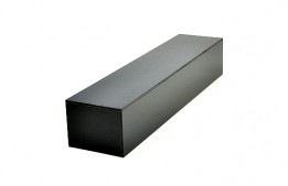 Black Plexi Rectangular Cube 5" x 21" x 4.25"