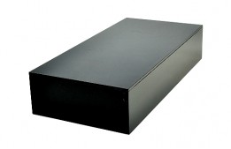 Black Plexi Rectangular 15" x 21" x 4.25"