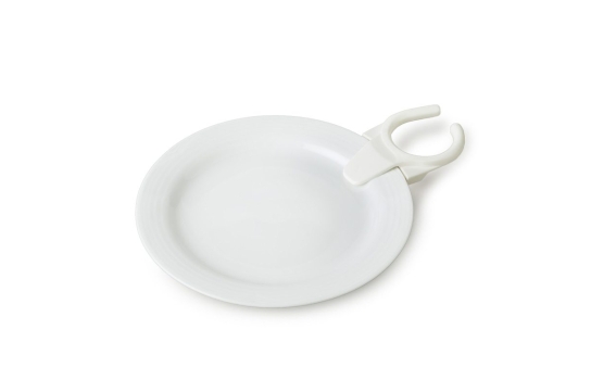 Plate Clip / White