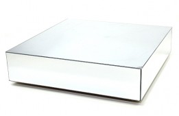 Mirror Square Cube 24" x 24" x 4"