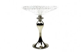 Comport Providence Glass Nickle 16"