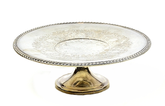 Comport Silver Small Flat