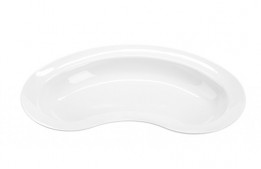 Platter Amelie Arc White 21"